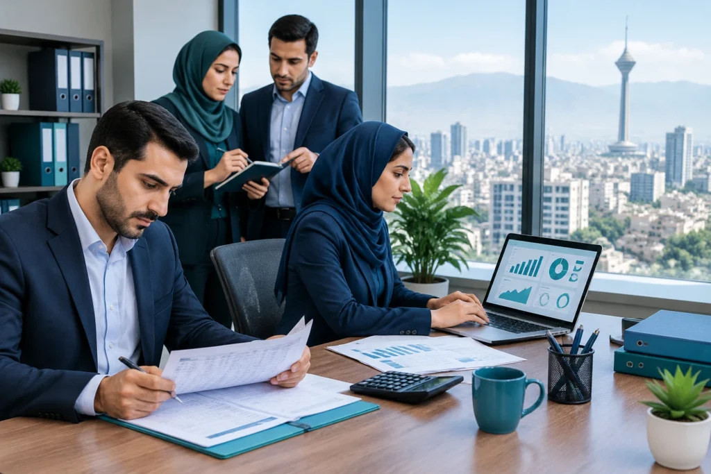 نحوه فعالیت شرکت خدمات مالی و حسابداری در ایران